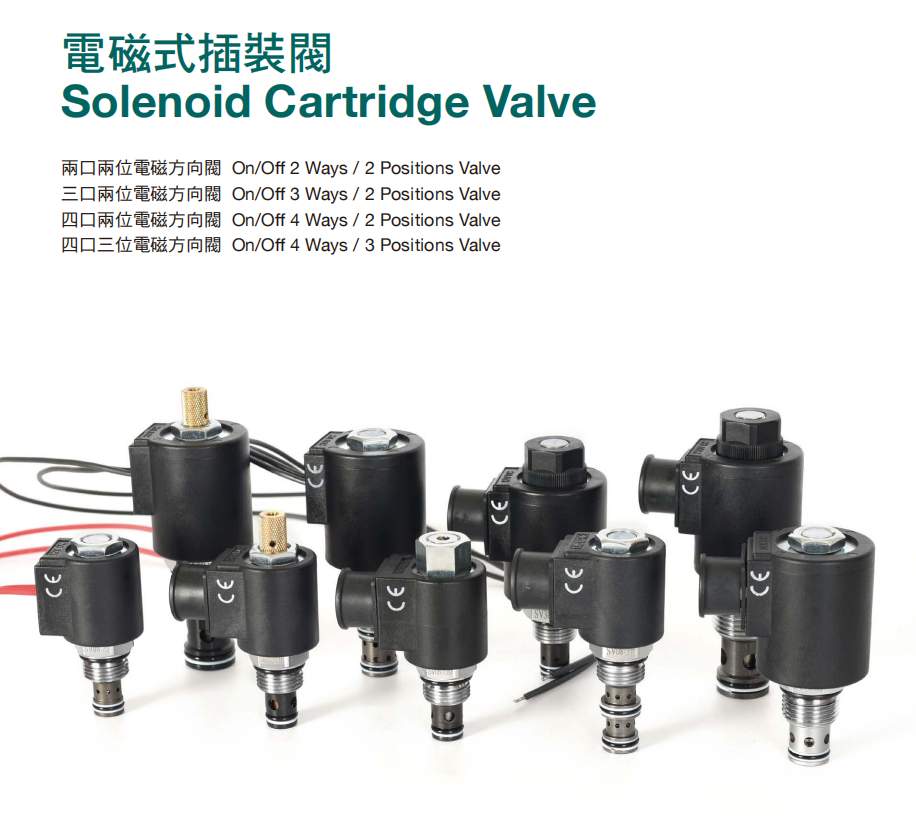电磁式插装阀SV08-33/两位三通型/螺纹插装阀 - 常州荣绥油压设备有限公司官网